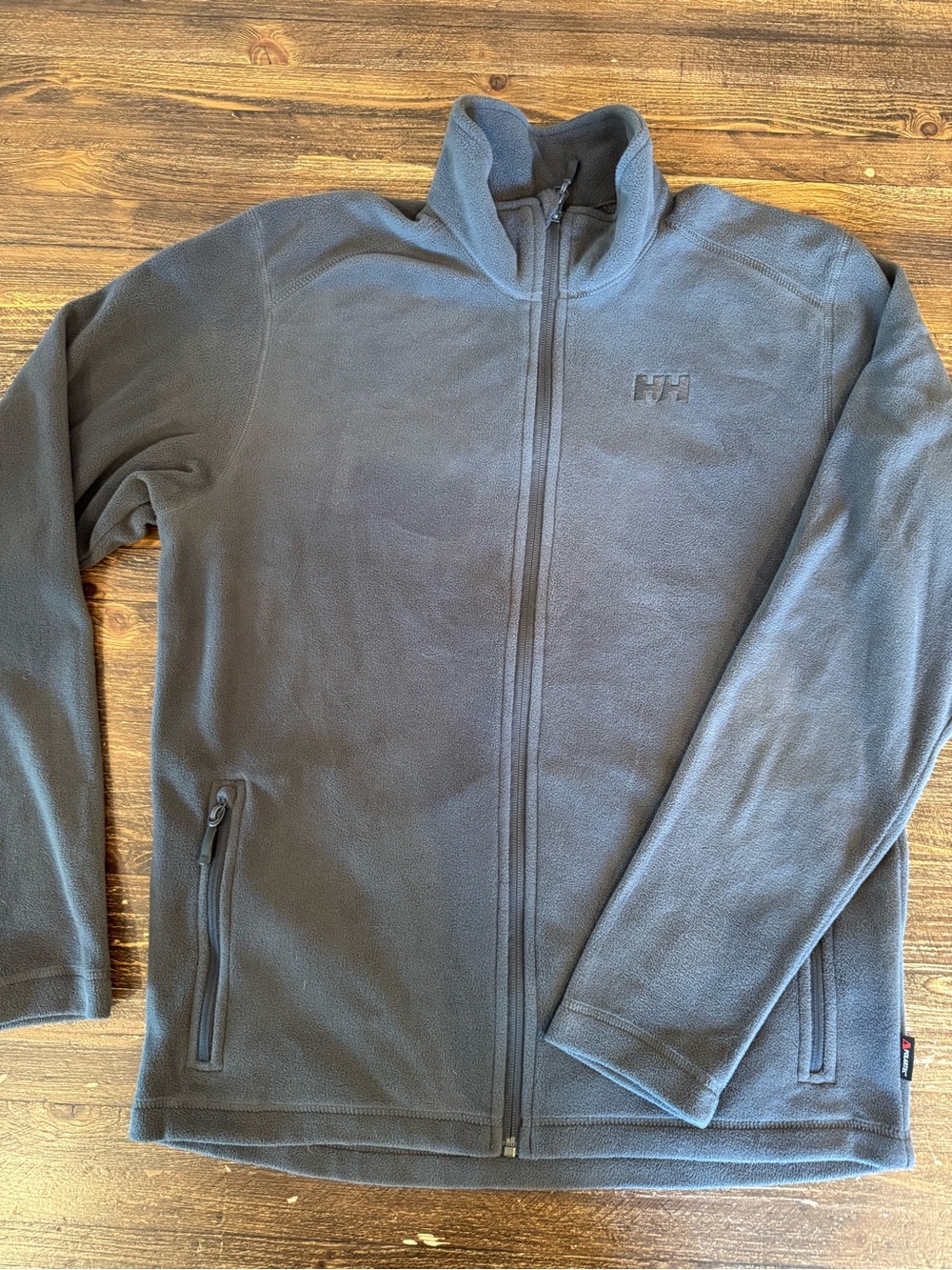 Helly Hansen Men’s Full-Zip Fleece Jacket in Charcoal